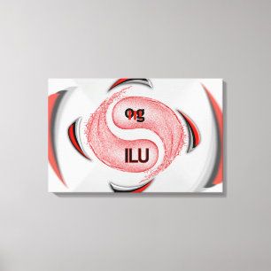 OG! ilu Leinwanddruck