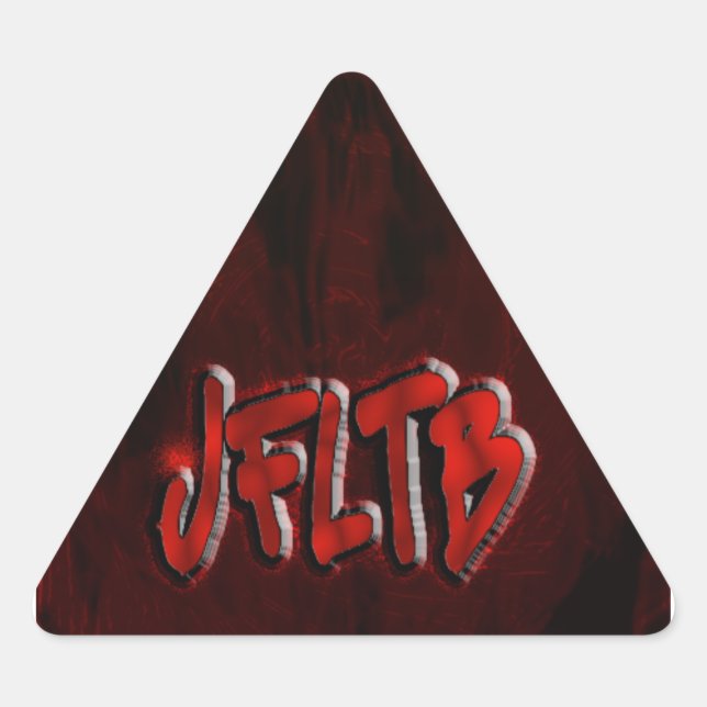 OG! Jfltb Dreieckiger Aufkleber (Vorderseite)