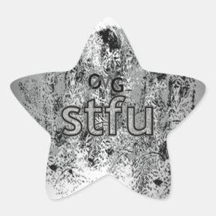OG! Stern-Aufkleber