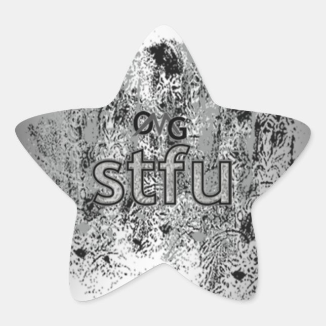 OG! Stern-Aufkleber (Vorderseite)