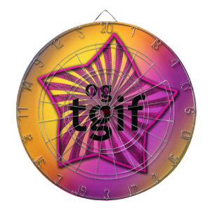 OG! tgif Dartscheibe