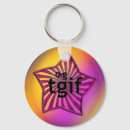 OG! tgif Schlüsselanhänger