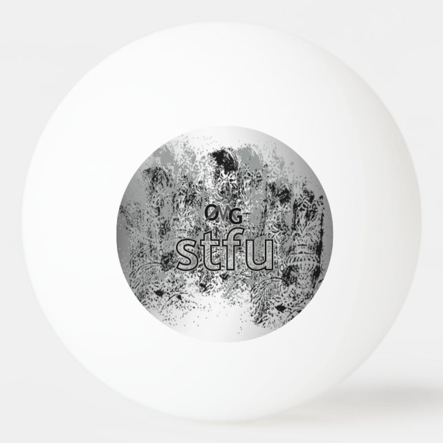 OG! TISCHTENNISBALL (Vorderseite)