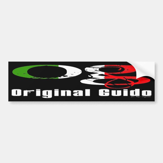 OG - Ursprünglicher Guido Autoaufkleber (Vorne)