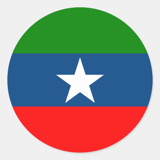 Ogaden, Estland Runder Aufkleber (Vorderseite)
