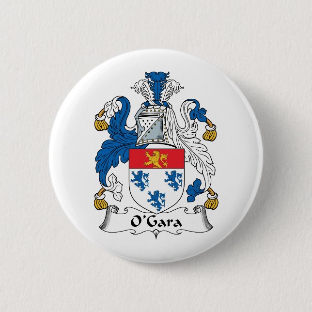 O'Gara Familienwappen Button (Vorderseite)