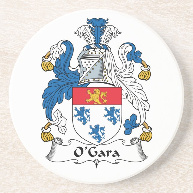 O'Gara Familienwappen Getränkeuntersetzer (Vorne)