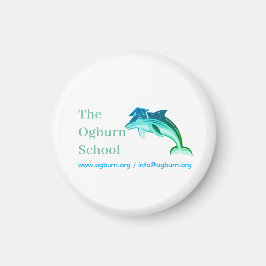 Ogburn-Schulmaskottchen-Magnet Magnet