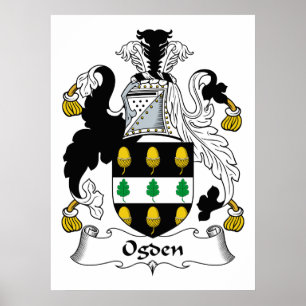 Ogden Familienwappen Poster