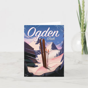 Ogden, Utah-Skiplakat