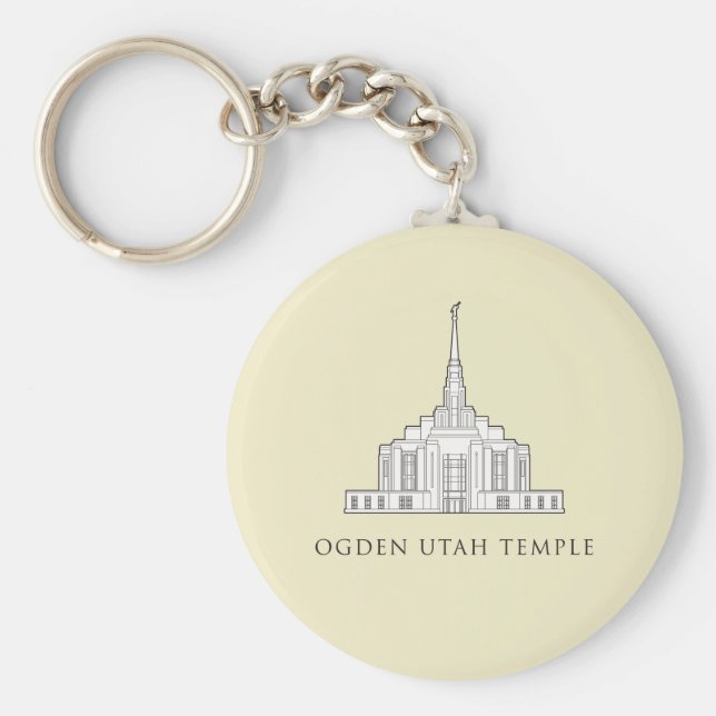 Ogden Utah Temple. Schlüsselanhänger (Vorne)