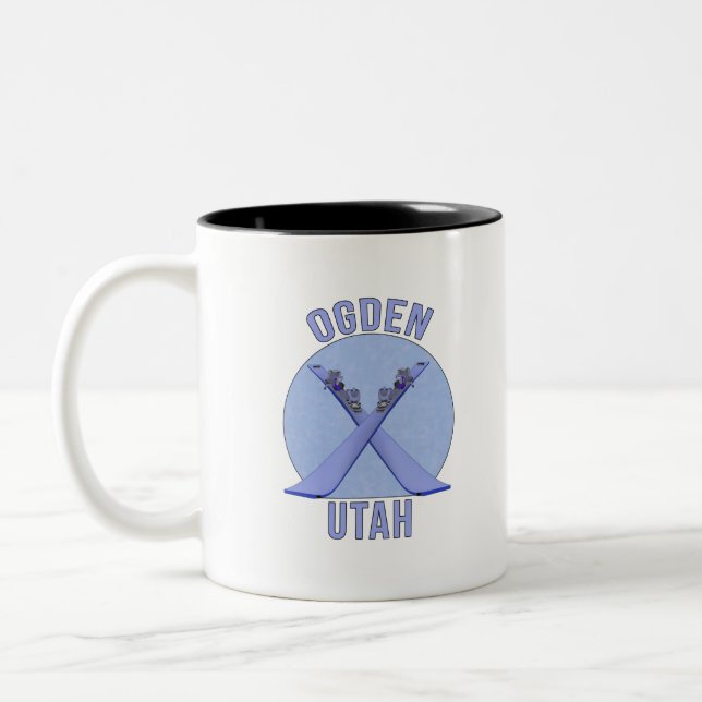 Ogden, Utah Zweifarbige Tasse (Links)