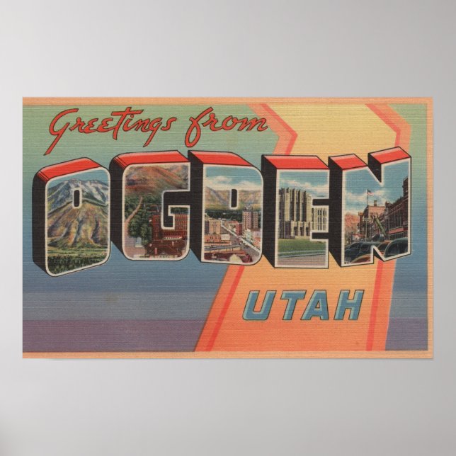 Ogden, UtahLarge Letter ScenesOgden, ABER Poster (Vorne)