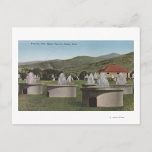 Ogden, UtahView of Artesian ParkOgden, Utah Postkarte