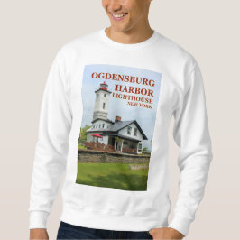 Ogdensburg Harbour Lighthouse, New York Sweatshirt