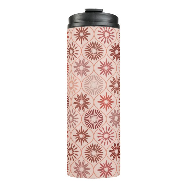Ogee Boho Blume Thermosbecher (Vorderseite)