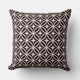 Ogee und Star Repeat Pattern Throw Pillow Kissen