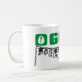 Oggun und achaba kaffeetasse