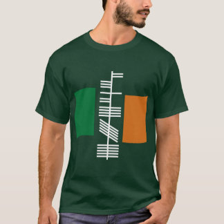 Ogham text "Ireland" Shirt