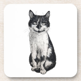 Ogie die Katze Getränkeuntersetzer