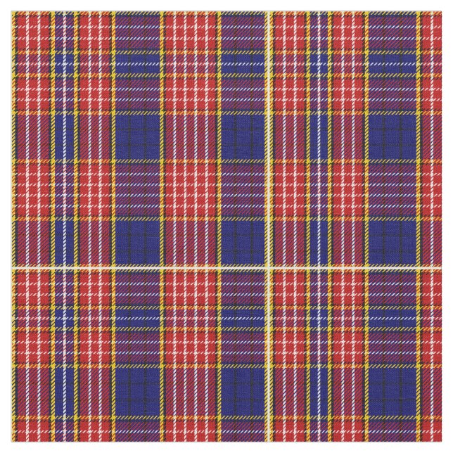 Ogilvy Tartan Print Stoff (Nahaufnahme)