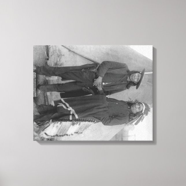 Oglala Chiefs "Red Cloud" und "American Horse" Leinwanddruck (Vorderseite)