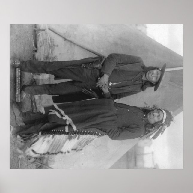 Oglala Chiefs "Red Cloud" und "American Horse" Poster (Vorne)