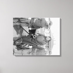 Oglala indische viel-Pferde mit dem 2 Leinwanddruck