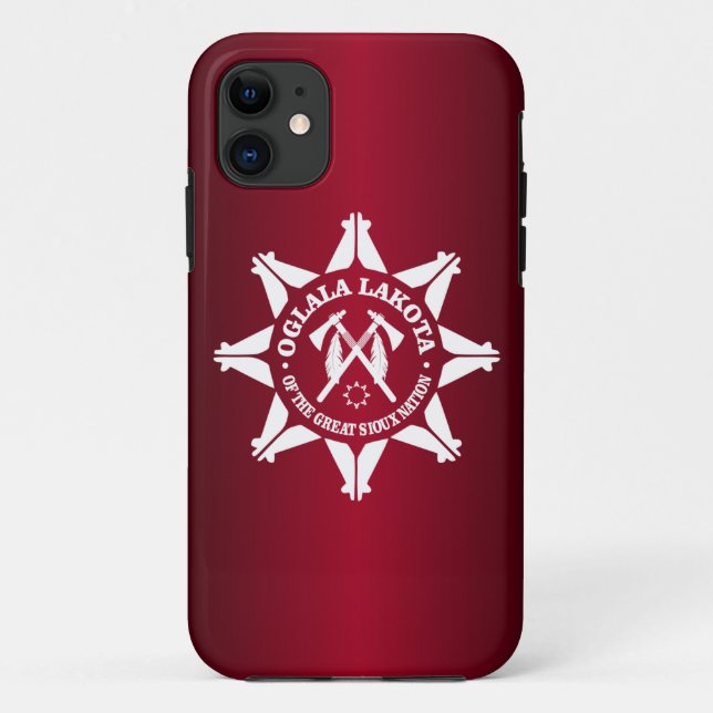 Oglala Lakota Case-Mate iPhone Hülle (Rückseite)