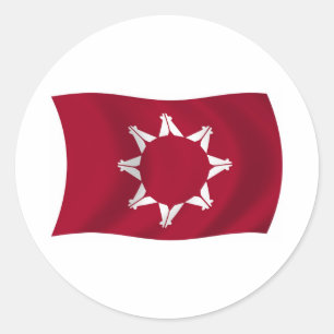 Oglala Lakota Flag Aufkleber