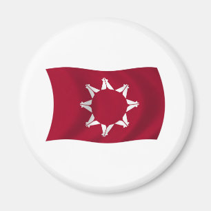 Oglala Lakota Flaggenmagnet Magnet