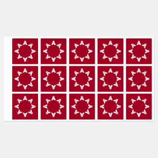 Oglala Lakota Sioux Flag Etiketten