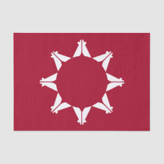 Oglala Lakota Sioux Flag Seidenpapier