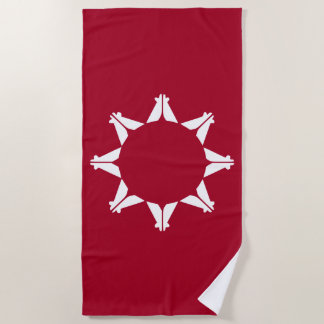 Oglala Lakota Sioux Flag Strandtuch