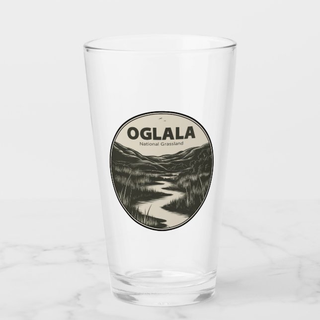 Oglala National Grassland Nebraska Stream Glas (Vorderseite)