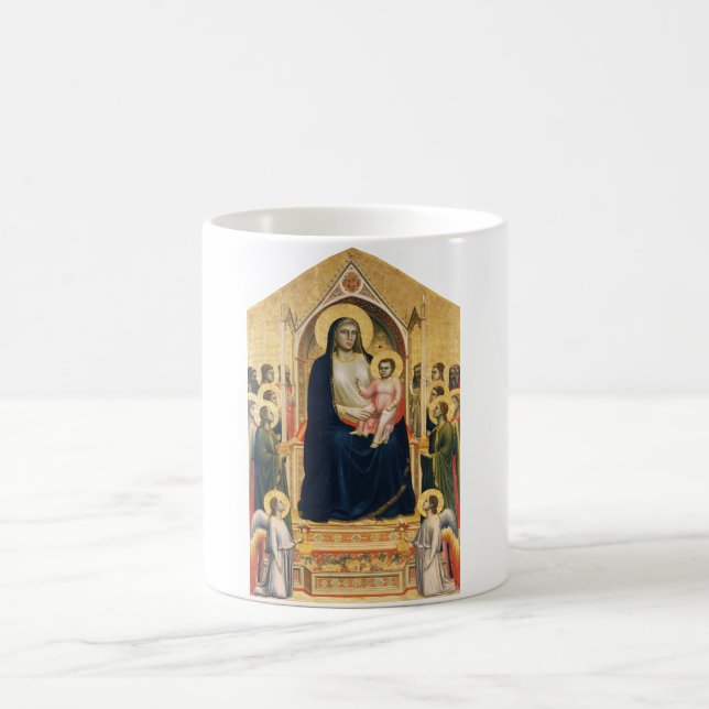 Ognissanti Madonna, Giotto, 1306-1310 Kaffeetasse (Mittel)