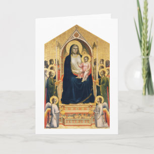 Ognissanti Madonna, Giotto, 1306-1310 Karte