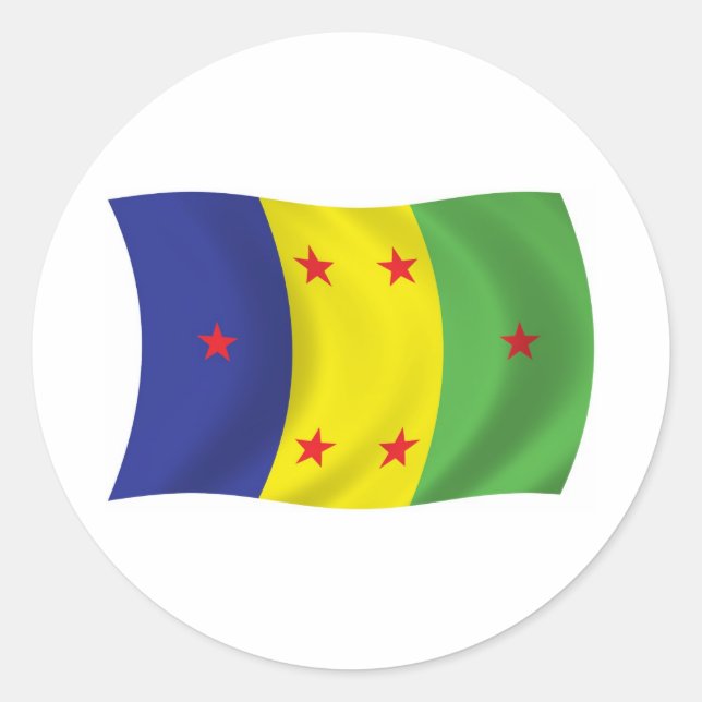 Ogoni People Flag Sticker (Vorderseite)
