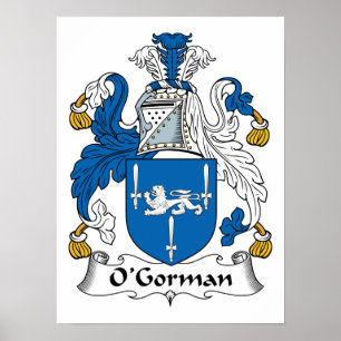 O'Gorman Familienwappen Poster