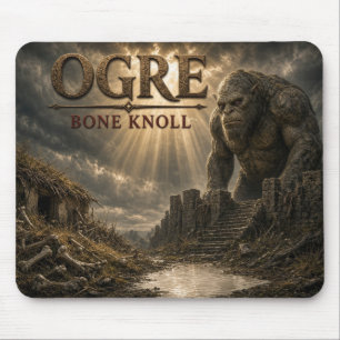Ogre Bone Knoll Dark Realismus Mousepad