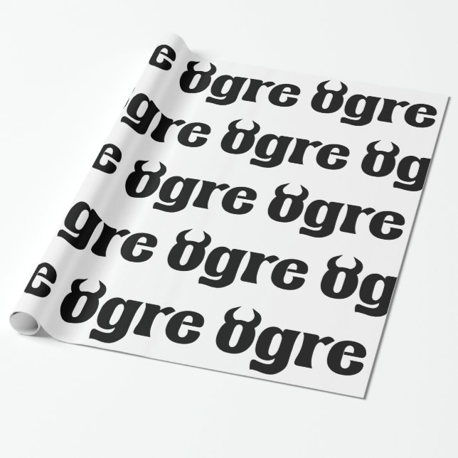 Ogre Geschenkpapier (Ungerollt)