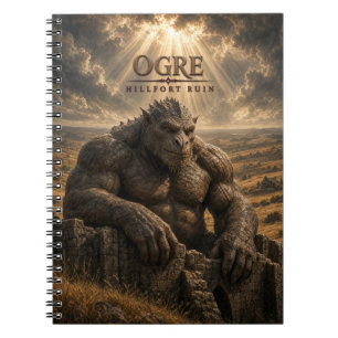Ogre-Hillfort-Ruine Dark Cinema Notizblock