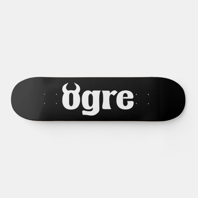 Ogre Skateboard (Horizontal)