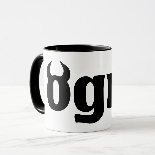Ogre Tasse (Vorderseite Links)