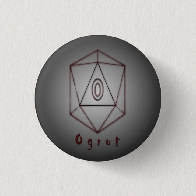 Ogrot Logo Knopf-Button Button (Vorderseite)