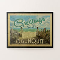 Ogunquit Beach Vintage Travel