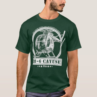 OH6 Loach Cayuse Hubschrauber T-Shirt