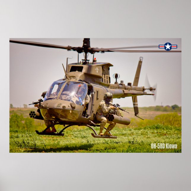 OH-58D KIOWA POSTER (Vorne)