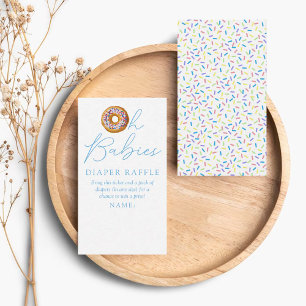 Oh Babies Donut Sprinkle Babydusche Windelwindeln Begleitkarte