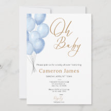 Oh Baby- Balloon Baby Baby-Party